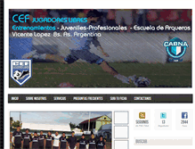 Tablet Screenshot of jugadoreslibres.com.ar